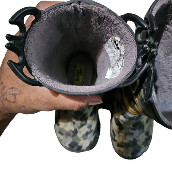 Kid's WESTERN CHIEF Batman Insulated Rain Boots 11/12 - Picture 4 of 8